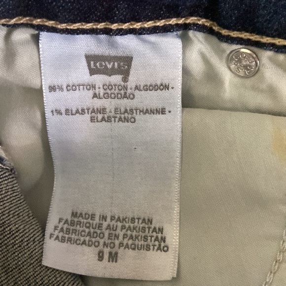 Levi’s Super-low 518 Flared Distressed Jean Size 9M - Picture 10 of 11